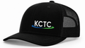 KCTC - Richardson 112+ R-Flex Adjustable Trucker - BLACK / GRAPHITE