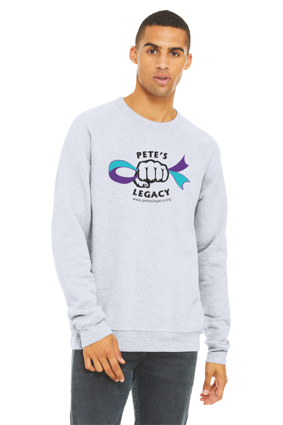PETE'S LEGACY - BELLA+CANVAS® Unisex Sponge Fleece Raglan Sweatshirt