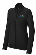 KCTC - Sport-Tek® Women's Sport-Wick® Stretch Full-Zip Cadet Jacket
