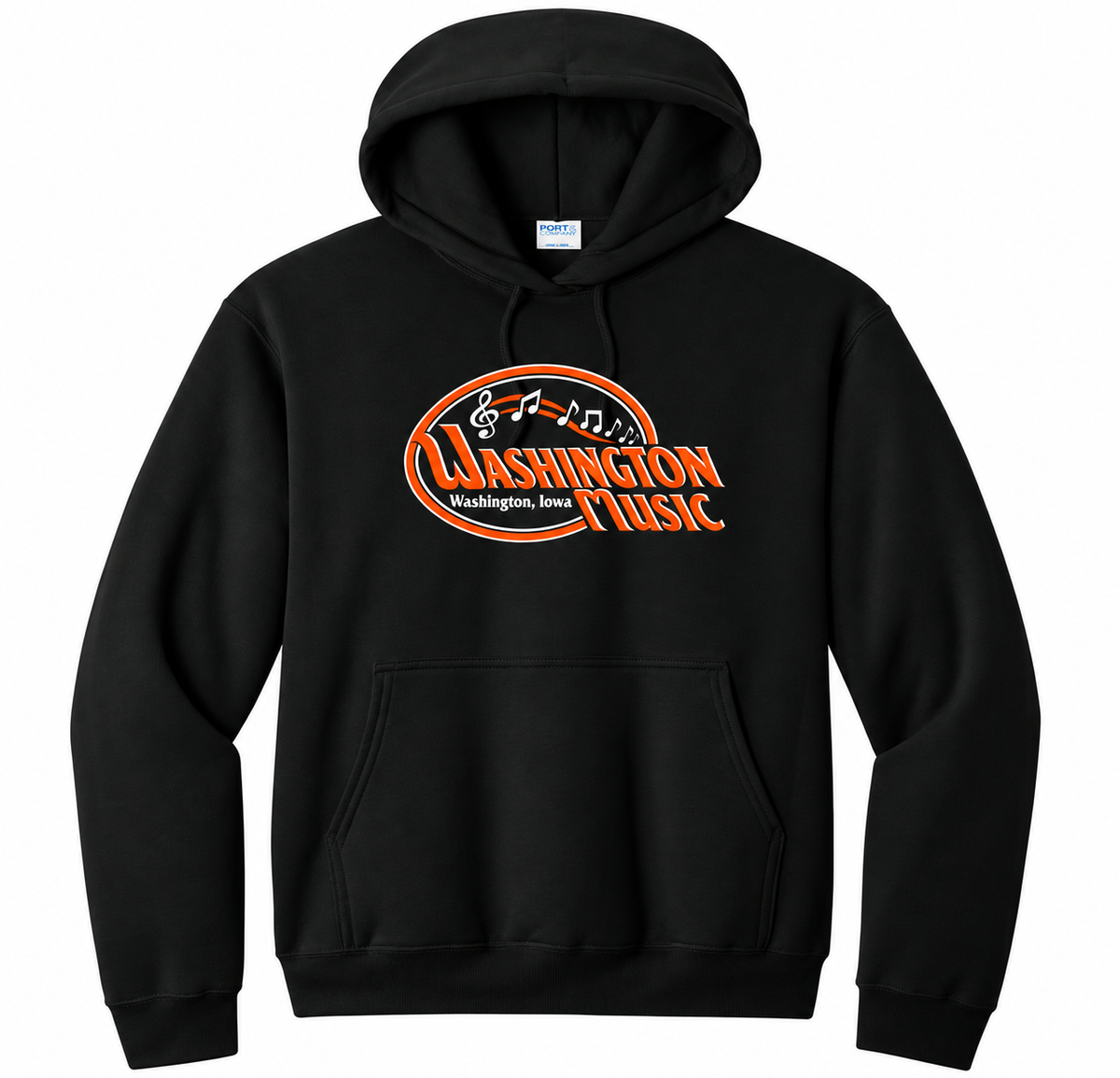 WASHINGTON MUSIC BOOSTERS - ADULT Port & Co® Core Fleece Pullover Hooded Sweatshirt
